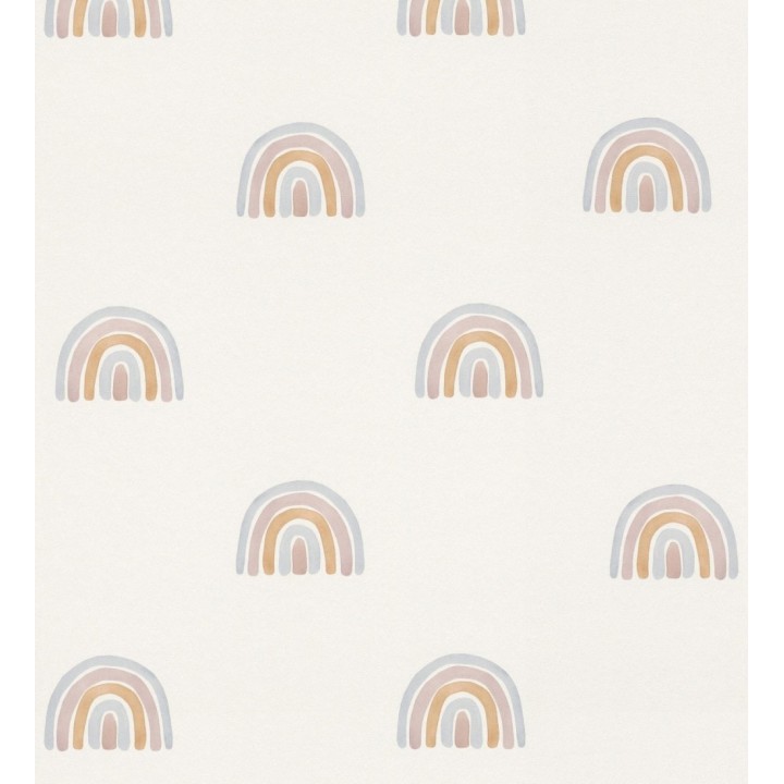 Papel pintado infantil de arcoíris - Pakcha 682731