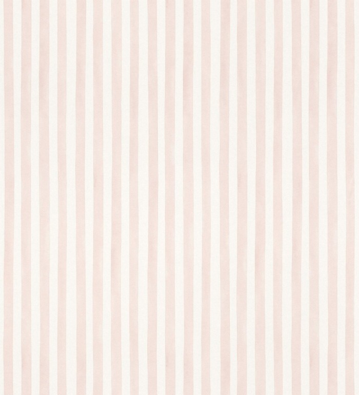 Papel pintado de raya finas rosas infantiles - Favorite stripes 682741
