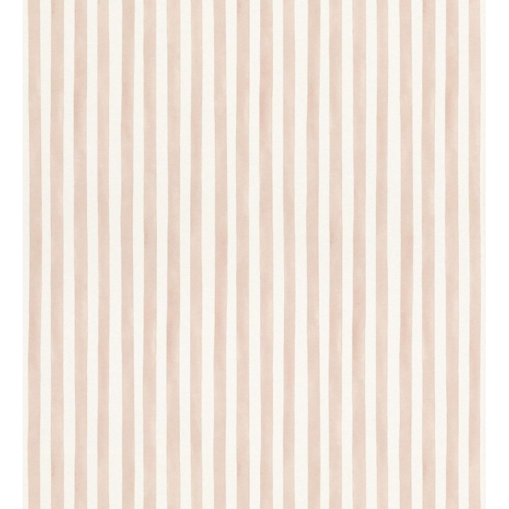 Papel pintado de raya finas beige infantiles - Favorite stripes 682743