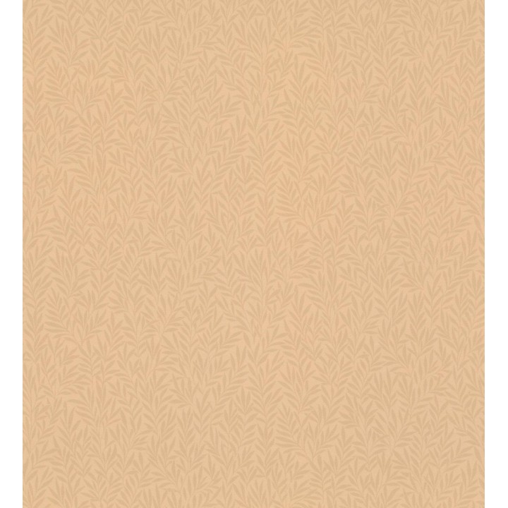 Papel pintado de hojas pequeñas fondo naranja - Laurel Lattice 682747