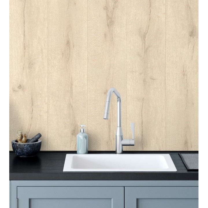 Papel pintado imitación tablas de madera rústica - Coimbra 682754