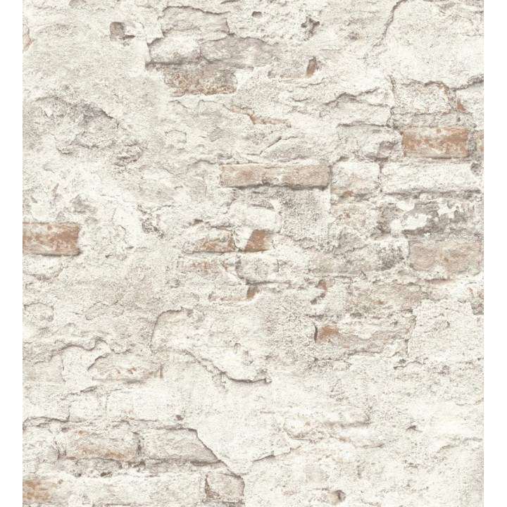 Papel pintado muro de ladrillos con efecto desgastado de estilo industrial - Stockton Street 682758