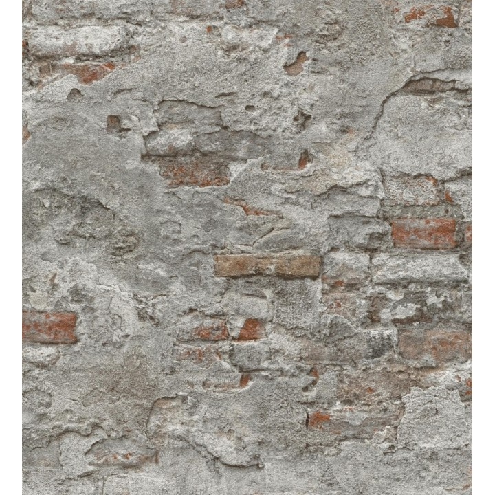 Papel pintado muro de ladrillos con efecto desgastado de estilo industrial - Stockton Street 682760