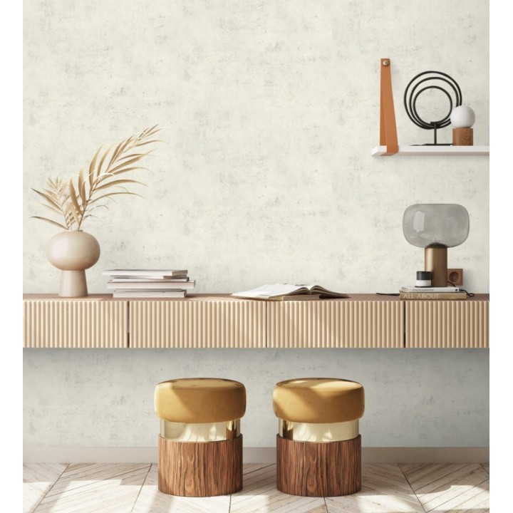 Papel pintado efecto de microcemento textura áspera - Mineral Shade 682761