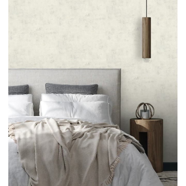 Papel pintado efecto de microcemento textura áspera - Mineral Shade 682761