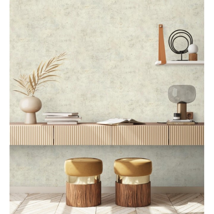 Papel pintado efecto de microcemento textura áspera - Mineral Shade 682762