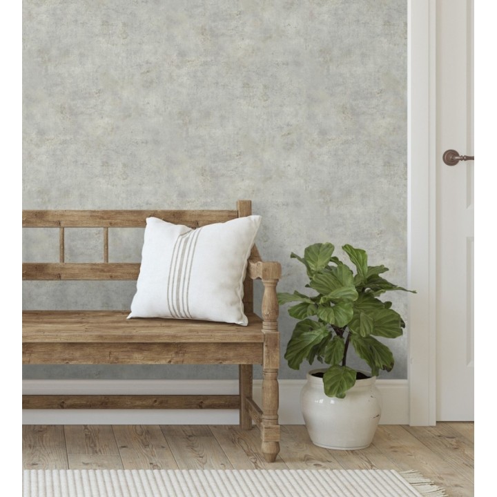 Papel pintado efecto de microcemento textura áspera - Mineral Shade 682763