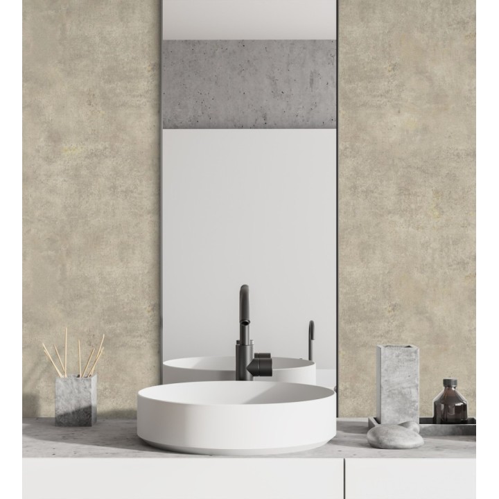 Papel pintado efecto de microcemento textura áspera - Mineral Shade 682764