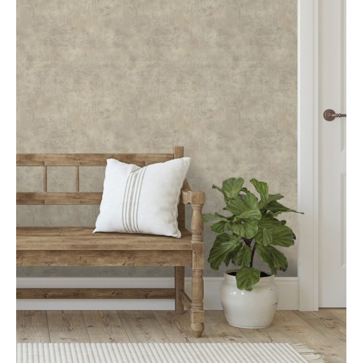 Papel pintado efecto de microcemento textura áspera - Mineral Shade 682764