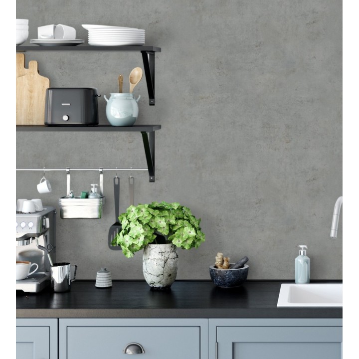 Papel pintado efecto de microcemento textura áspera - Mineral Shade 682765