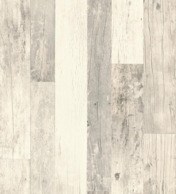 Papel pintado de diseño de madera de embarcadero envejecida de estilo nórdico - Keldan Wood 682774