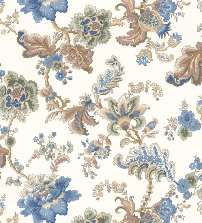 Papel pintado de flores estilo inglés - Floral Majesty 682782