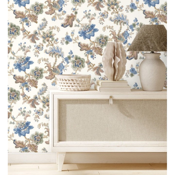 Papel pintado de flores estilo inglés - Floral Majesty 682782