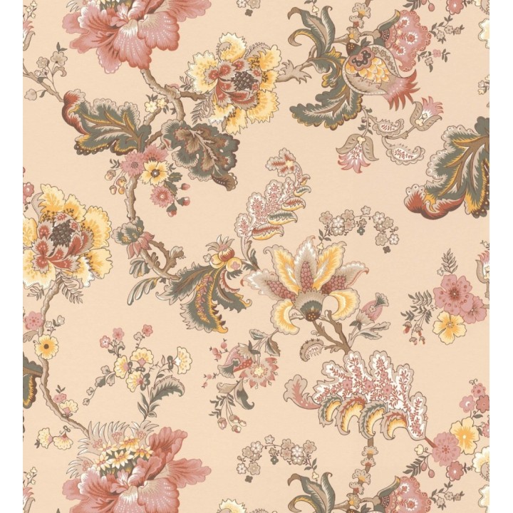 Papel pintado de flores estilo inglés - Floral Majesty 682784