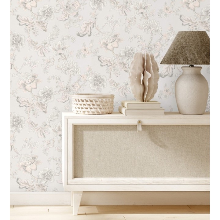 Papel pintado de flores estilo inglés - Floral Majesty 682785