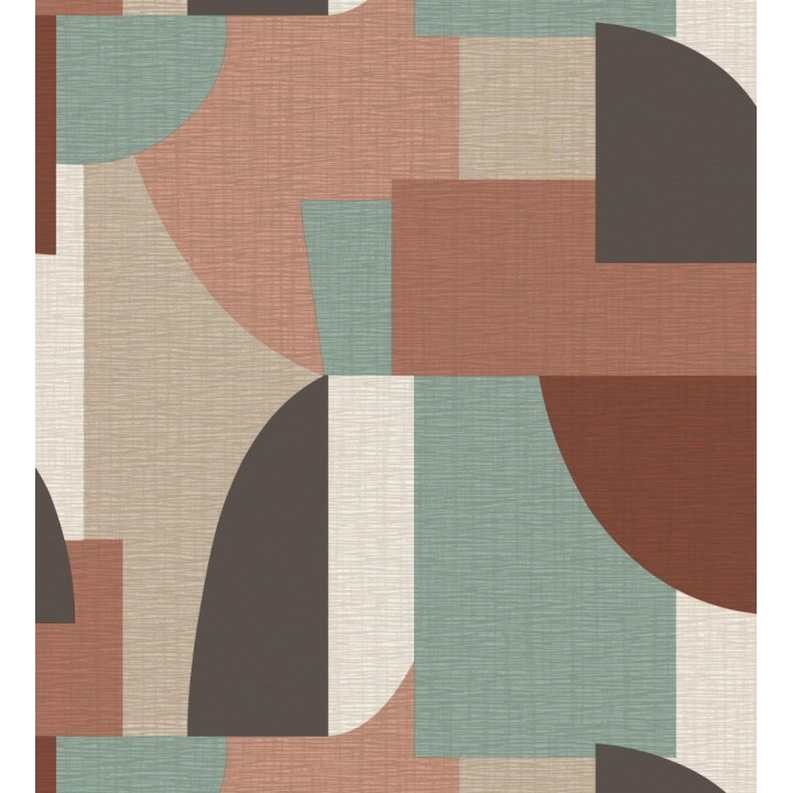 Papel pintado de figuras abstractas con estilo modernista - Jakarta Lines 682816