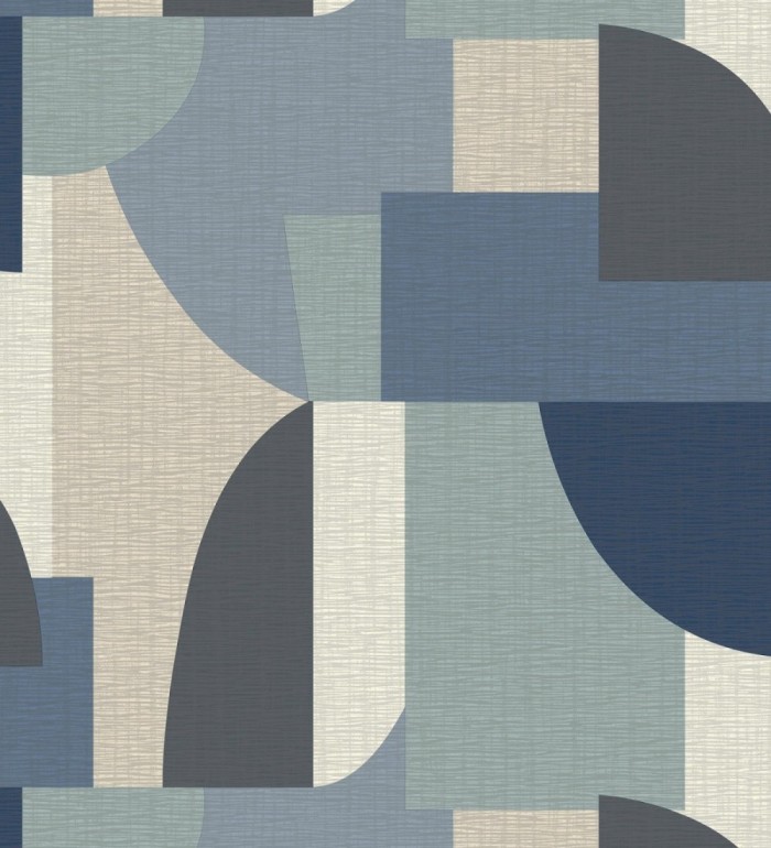 Papel pintado de figuras abstractas con estilo modernista - Jakarta Lines 682818