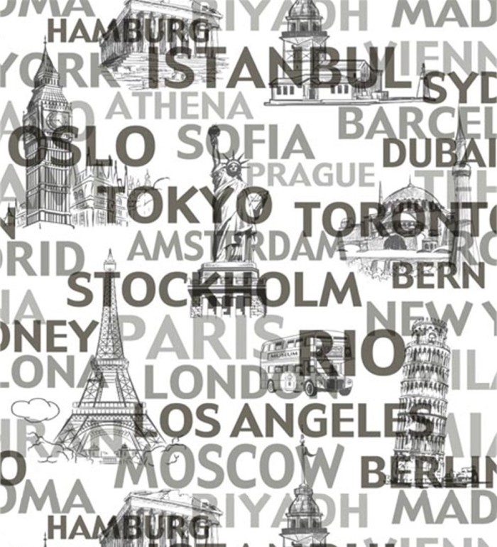 Papel pintado - City Life 123139