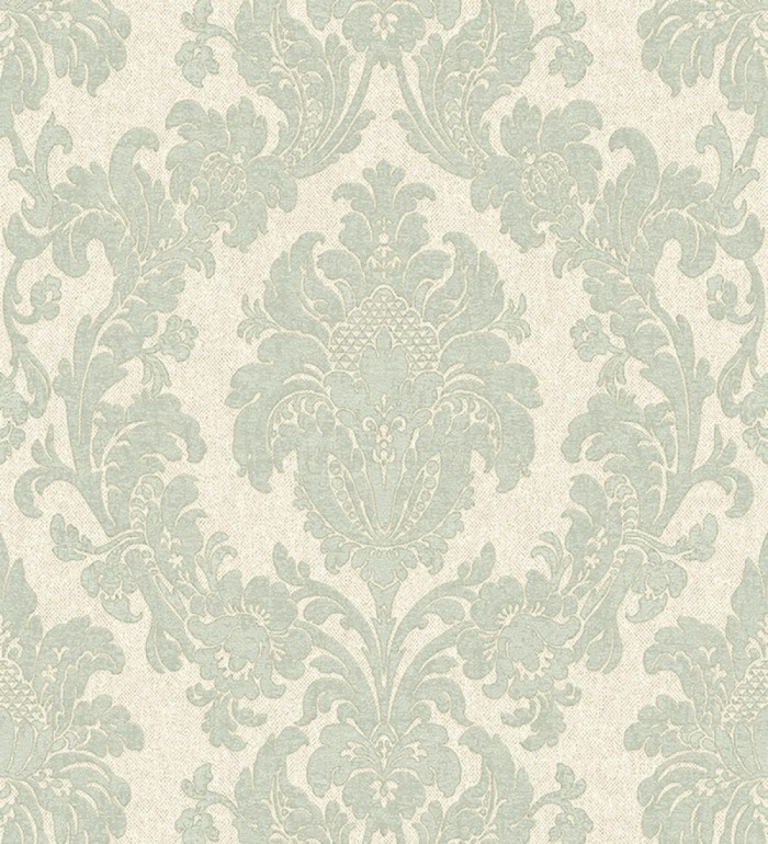 Papel pintado damasco clásico efecto entelado con textura en relieve - Milano Legacy 682833