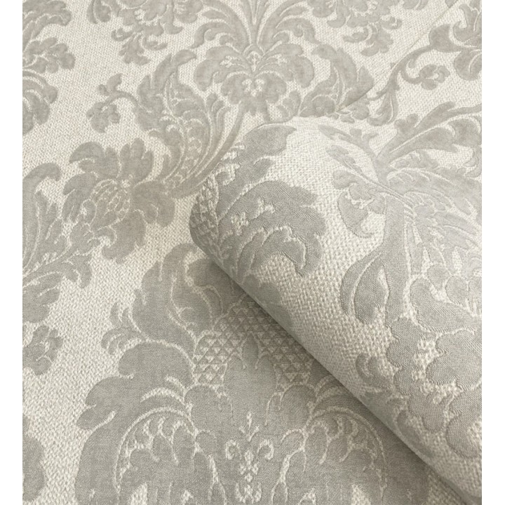 Papel pintado damasco clásico efecto entelado con textura en relieve - Milano Legacy 682835