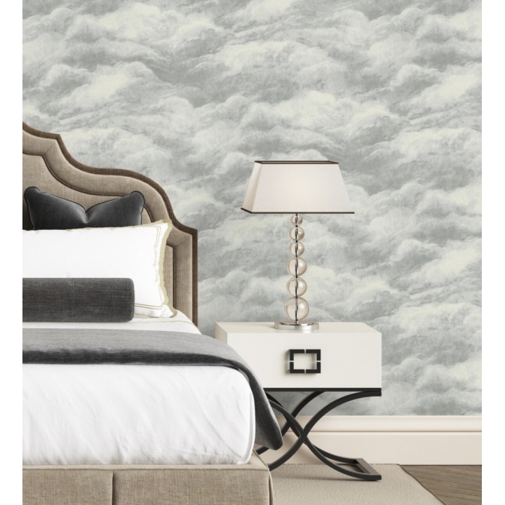 Papel pintado diseño de nubes con texturizado en relieve - Sky Muse 682841