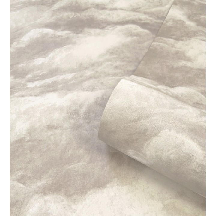 Papel pintado diseño de nubes con texturizado en relieve - Sky Muse 682842