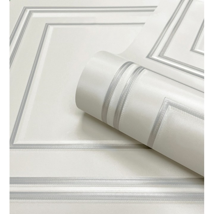 Papel pintado de casetones de madera con textura en relieve - Bristol Ledge 682856