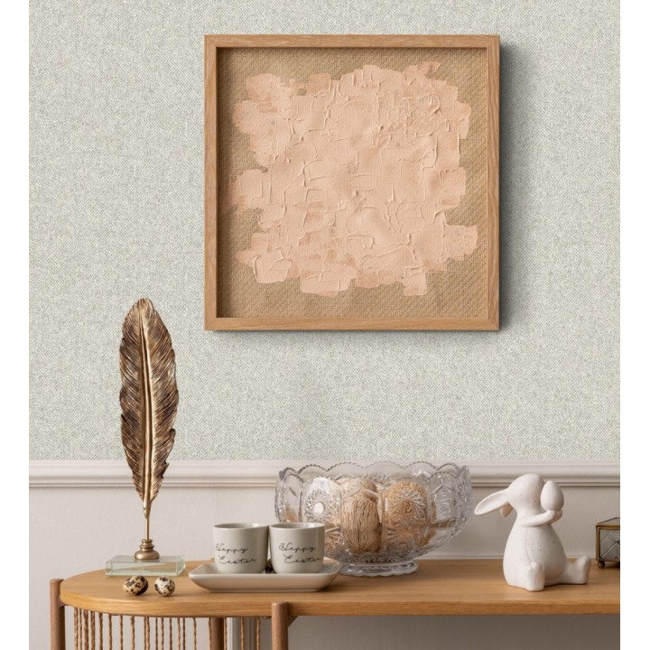 Papel pintado imitación tela con relieves y efectos metalizados - Milano Legacy Textile 682866