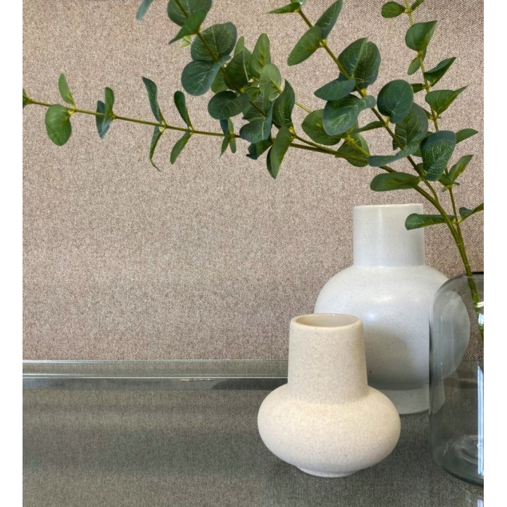 Papel pintado imitación tela con relieves y efectos metalizados - Milano Legacy Textile 682867