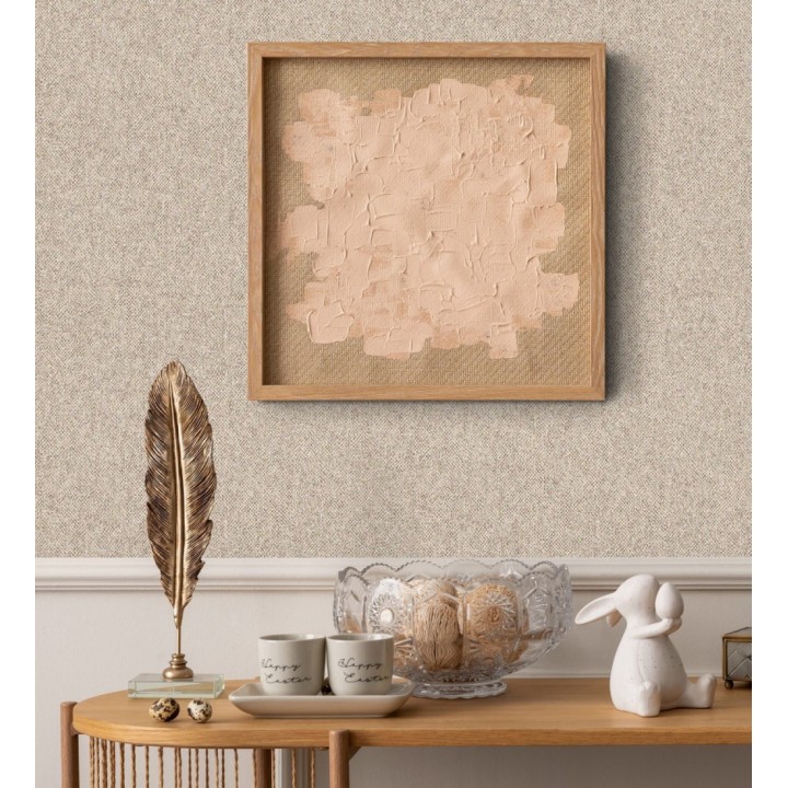 Papel pintado imitación tela con relieves y efectos metalizados - Milano Legacy Textile 682867