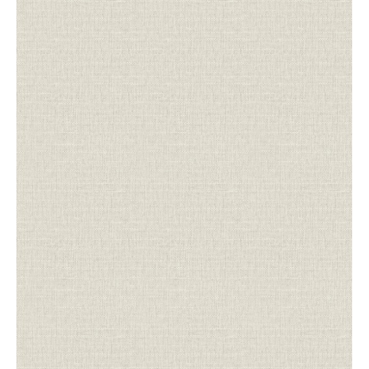 Papel pintado efecto textil con textura alto relieve color blanco roto perlado - Fabrizio Textile 682868