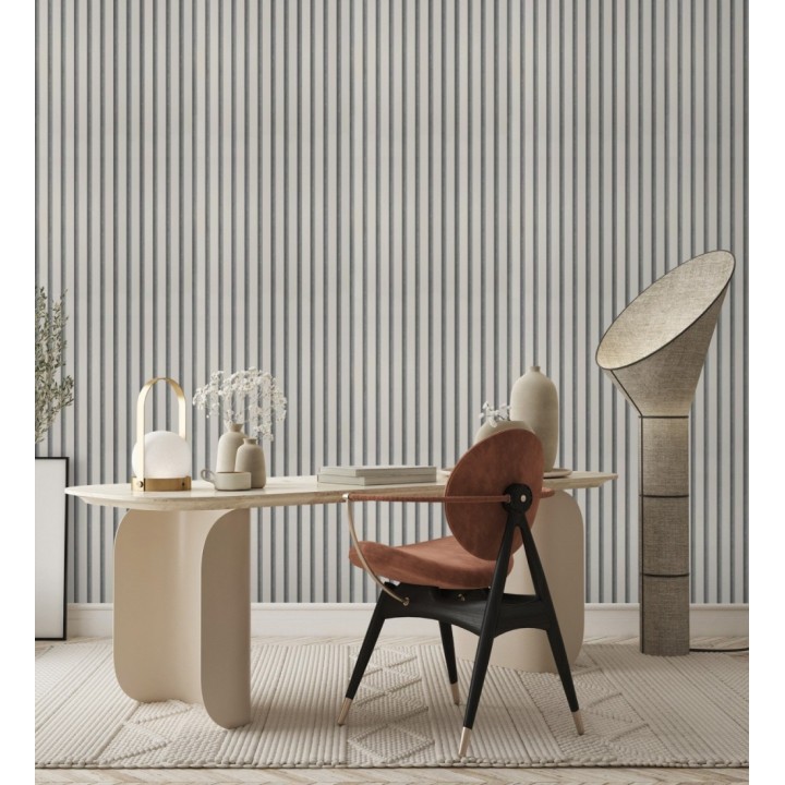 Papel pintado listones de madera - Hamburg Port 682901