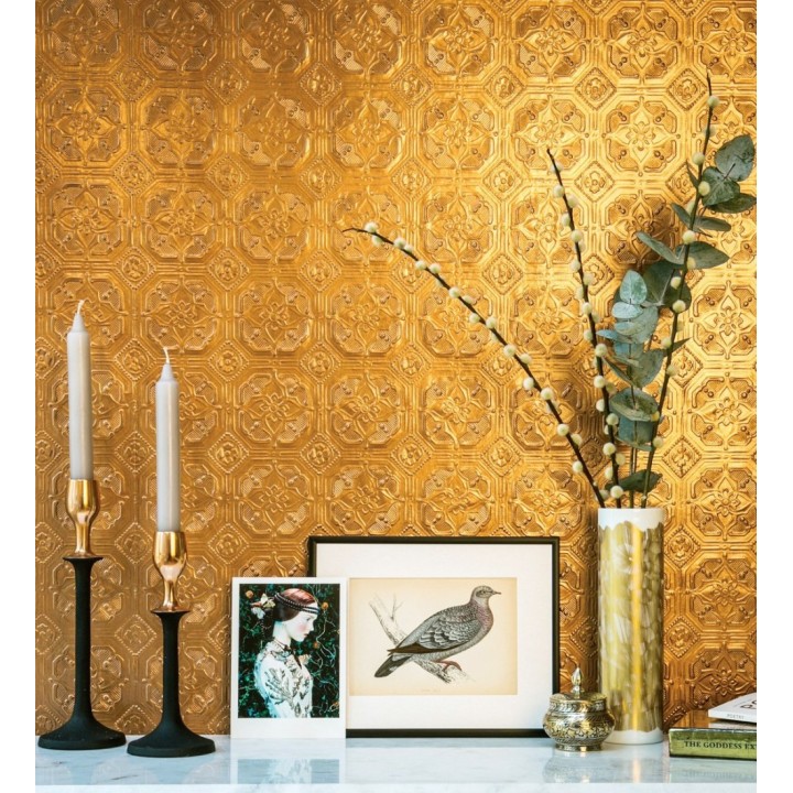 Papel pintado blanco repintable texturizado de alto relieve - Kappa Texture 123166