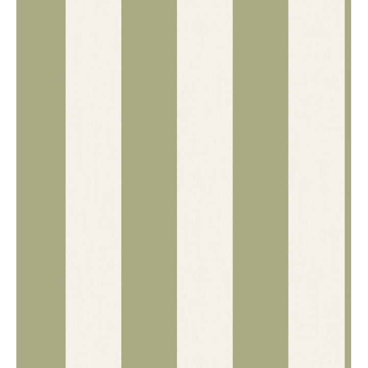 Papel pintado de rayas verde con textura suave - Dijon Stripes 682919