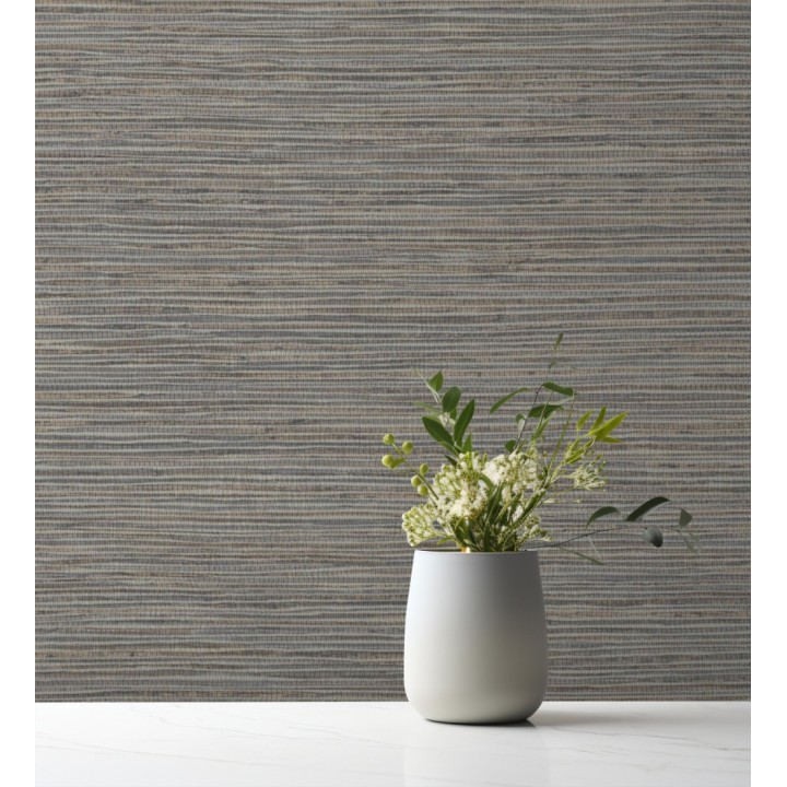 Papel pintado imitación fibra vegetal - Manila Modern Fibers 682922