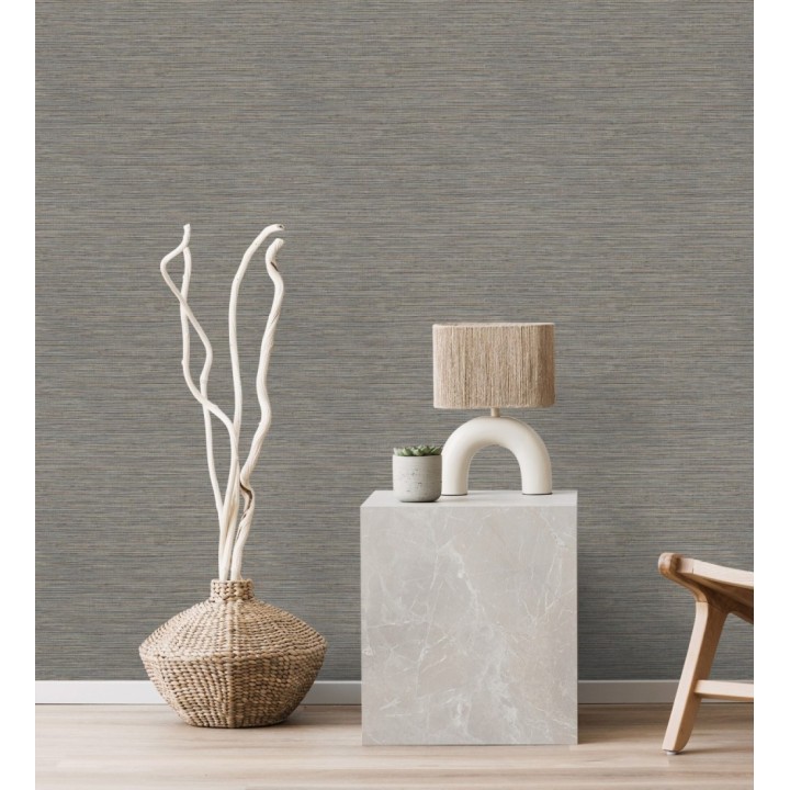 Papel pintado imitación fibra vegetal - Manila Modern Fibers 682922