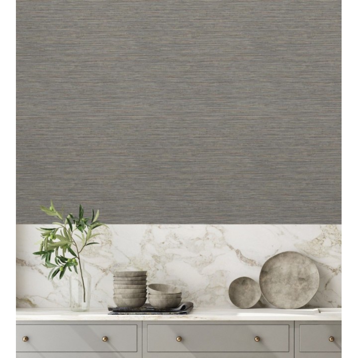 Papel pintado imitación fibra vegetal - Manila Modern Fibers 682922