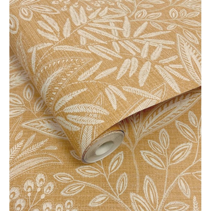 Papel pintado de hojas botánicas exóticas - Jewel Blossom 682931