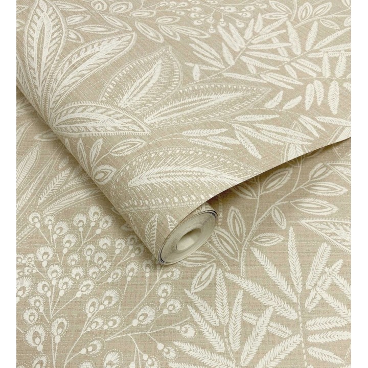 Papel pintado de hojas botánicas exóticas - Jewel Blossom 682932