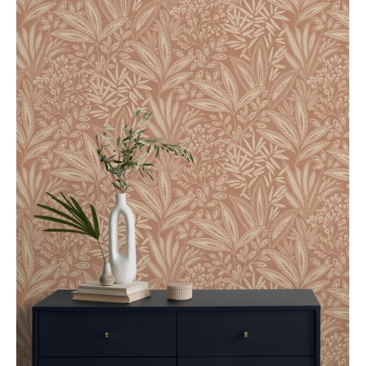 Papel pintado de hojas botánicas exóticas - Jewel Blossom 682933