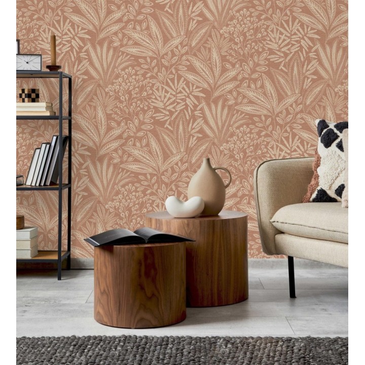 Papel pintado de hojas botánicas exóticas - Jewel Blossom 682933