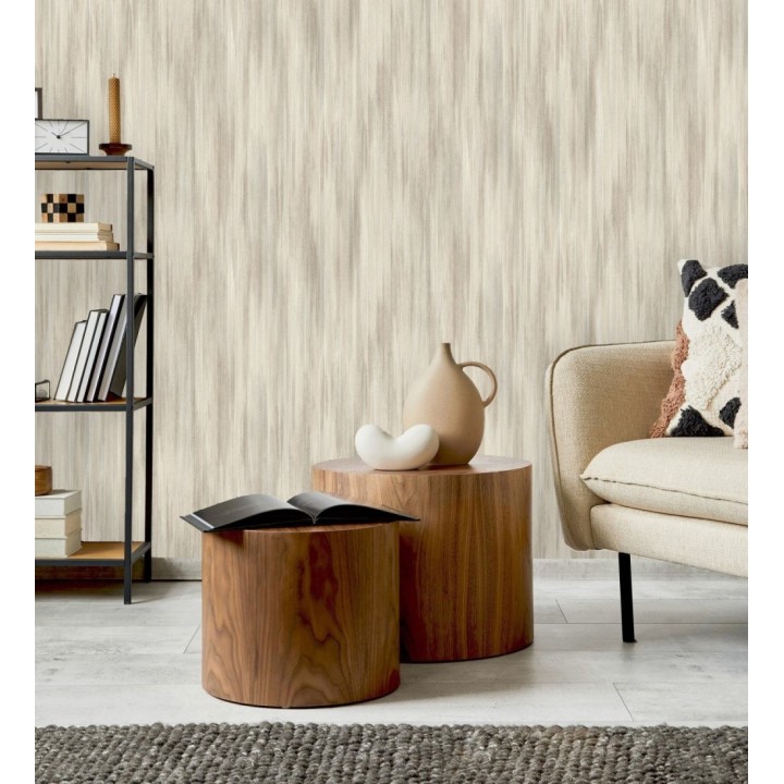 Papel pintado efecto textil desgastado - Copacabana Marble 682936