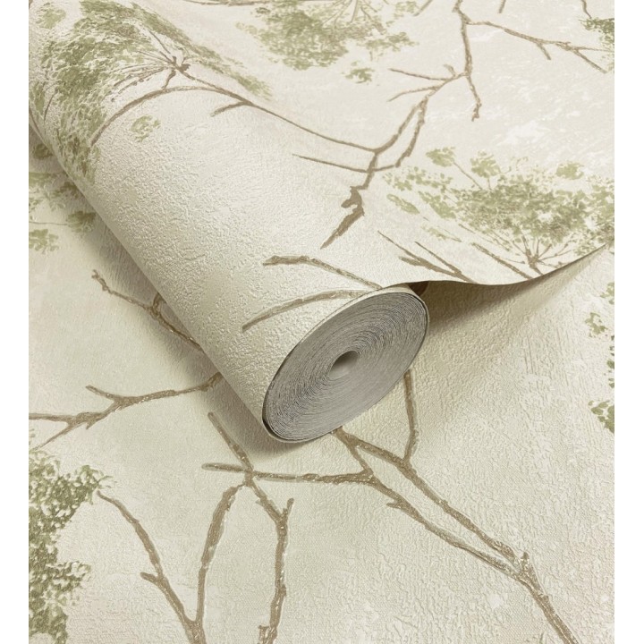 Papel pintado de flores tonos nacarados y brillantes - Shiny Bloom 682938