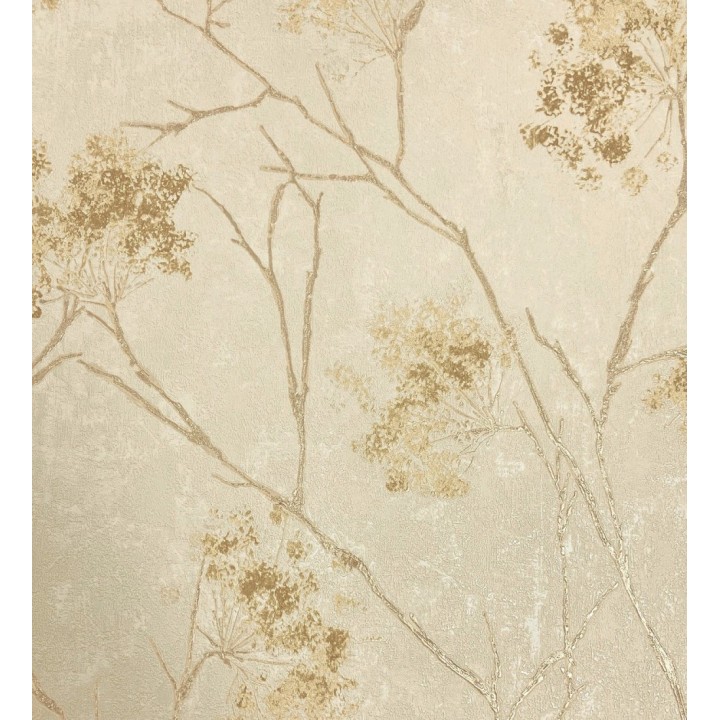 Papel pintado de flores tonos nacarados y brillantes - Shiny Bloom 682939