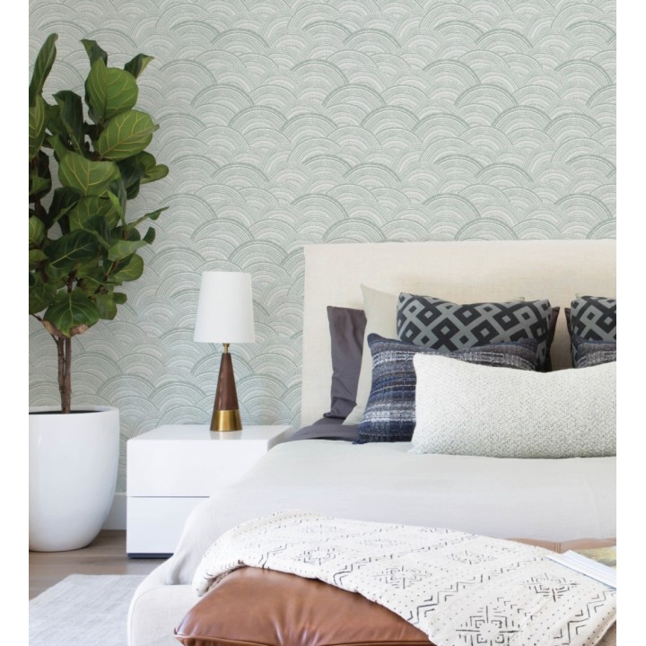 Papel pintado de medios círculos modernos - Paradox Wave 682944