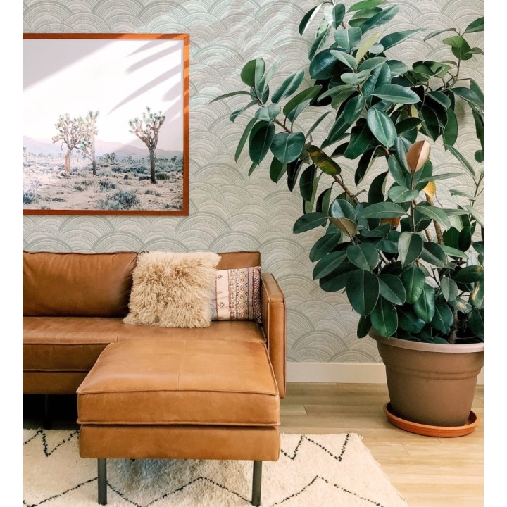 Papel pintado de medios círculos modernos - Paradox Wave 682944