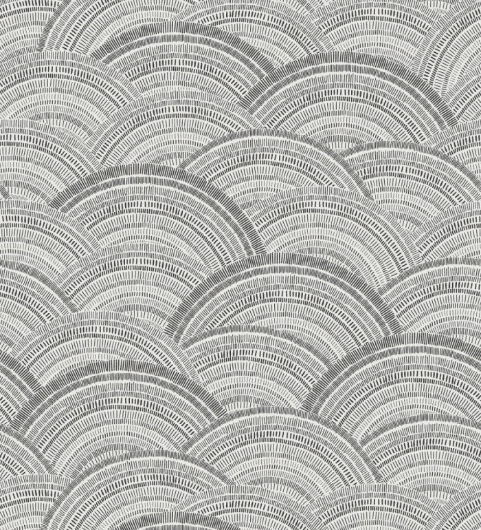 Papel pintado de medios círculos modernos - Paradox Wave 682945