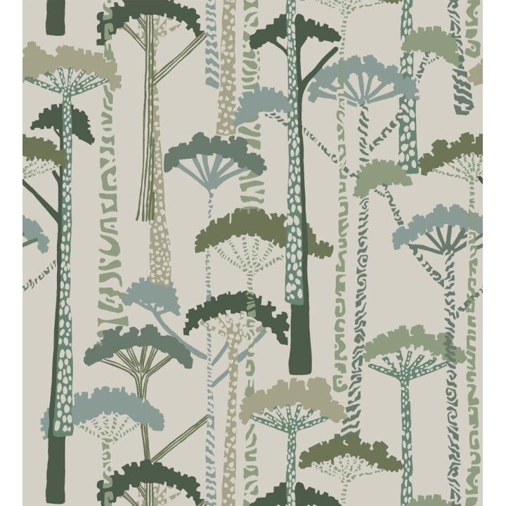 Papel pintado de árboles estilo moderno - Kilimanjaro Trees 682947