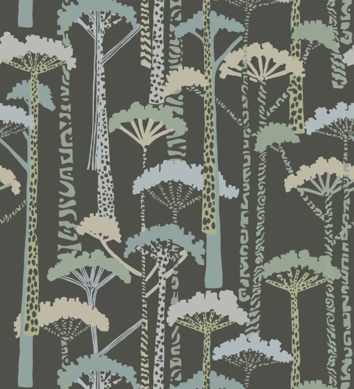 Papel pintado de árboles estilo moderno - Kilimanjaro Trees 682948