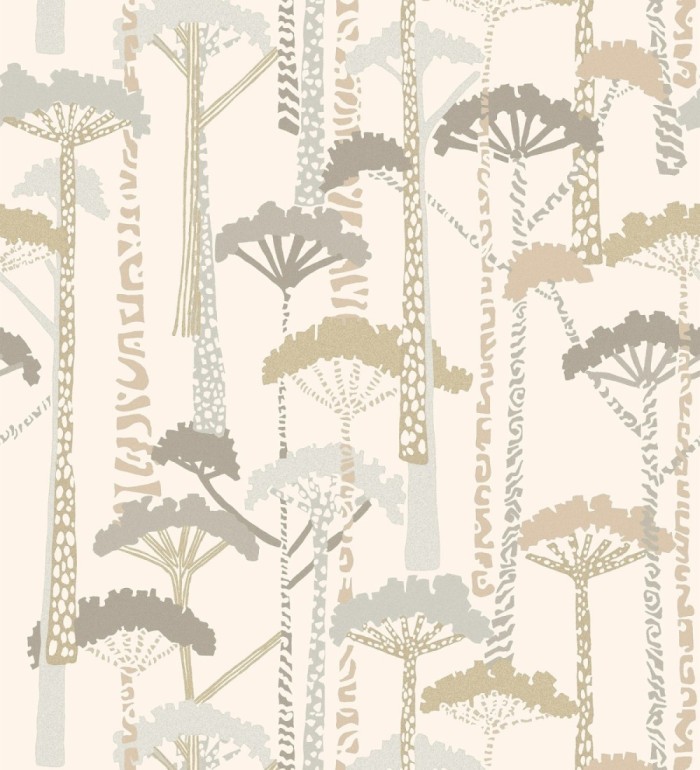 Papel pintado de árboles estilo moderno - Kilimanjaro Trees 682949